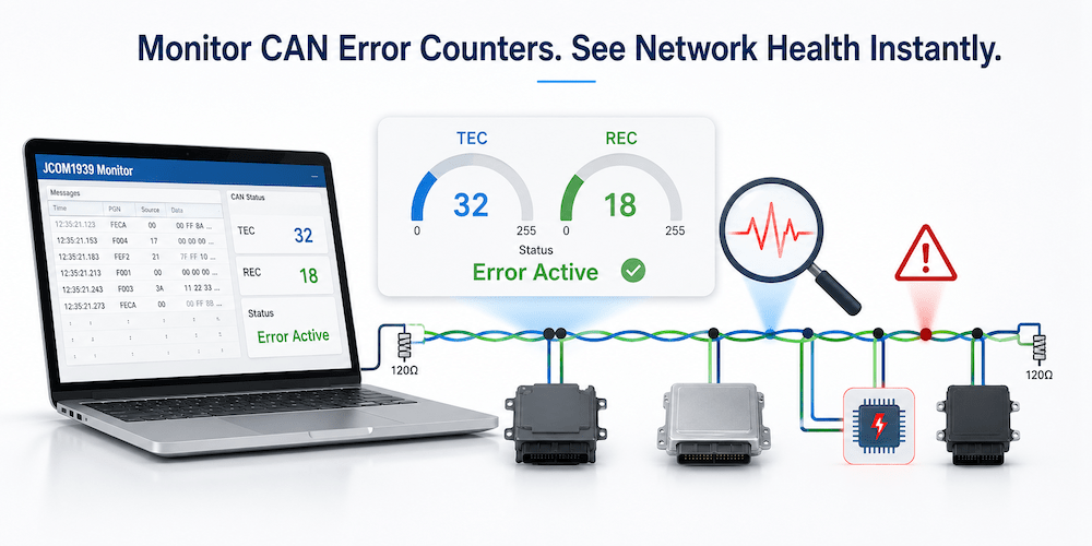 Why Monitoring CAN Error Counters Is Essential for Reliable CAN Bus ...